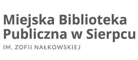 logo - Miejska Biblioteka Publiczna im. Zofii Nałkowskiej w Sierpcu
